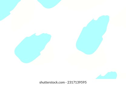Light Blue, Green vector background with abstract shapes. Decorative design in abstract style with random forms. Modern design for your business card.