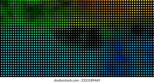 Light Blue, Green vector background with spots. Illustration with set of shining colorful abstract spheres. Pattern for websites.