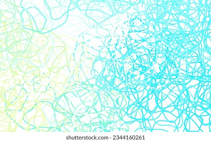 Light Blue, Green vector background with abstract shapes. Simple colorful illustration with abstract gradient shapes. Elegant design for wallpapers.