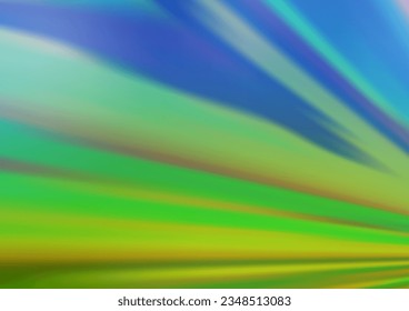 Light Blue, Green vector background with straight lines. Decorative shining illustration with lines on abstract template. Backdrop for TV commercials.