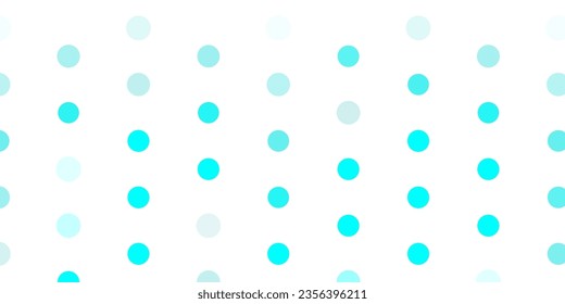 Light blue, green vector background with spots. Colorful illustration with gradient dots in nature style. Pattern for wallpapers, curtains.