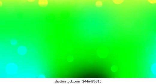 Light blue, green vector background with random forms. Modern abstract illustration with gradient random forms. Simple illustration for your web site.