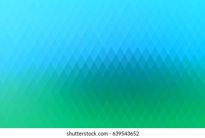 Light Blue, Green vector background of rectangles and squares. Style quilt and blanket. Geometrical rectangular pattern. Repeating pattern with rectangle shapes.