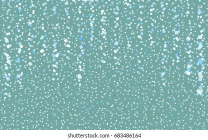 Light Blue, Green vector background of rectangles and squares. Style quilt and blanket. Geometrical rectangular pattern. Repeating pattern with rectangle shapes.