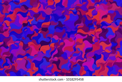 Light Blue, Green vector bandy background. Shining illustration, which consist of blurred lines. The best blurred design for your business.