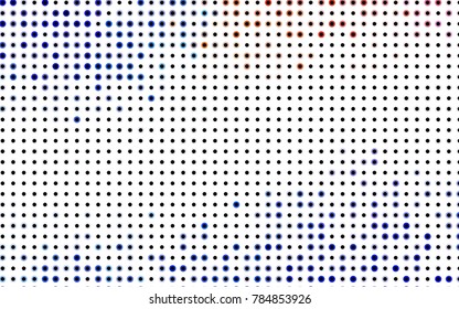Light Blue, Green vector banner with circles, spheres. Abstract spots. Background of Art bubbles in halftone style with colored gradient.