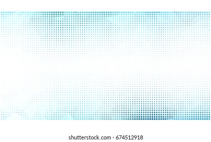 Light Blue, Green vector banners set of circles, spheres. Abstract spots. Art Background of bubbles in halftone style with colored gradient.