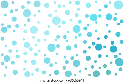 Light Blue, Green vector banners set of circles, spheres. Abstract spots. Art Background of bubbles in halftone style with colored gradient.