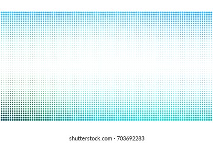 Light Blue, Green vector banners set of circles, spheres. Abstract spots. Art Background of bubbles in halftone style with colored gradient.