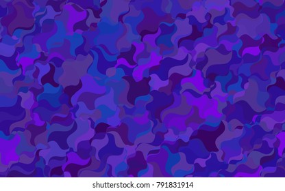 Light Blue, Green vector bent background. A completely new color illustration in a vague style. The best blurred design for your business.