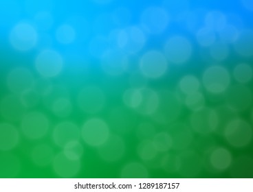 Light Blue, Green vector blur pattern. Colorful illustration in abstract style with gradient. The background for your creative designs.