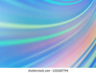 Light Blue, Green vector blur pattern. Colorful illustration in blurry style with gradient. The blurred design can be used for your web site.