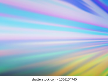 Light Blue, Green vector blur pattern. Modern geometrical abstract illustration with gradient. Brand new style for your business design.