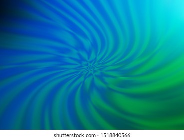 Light Blue, Green vector blur pattern. Colorful illustration in blurry style with gradient. A completely new design for your business.