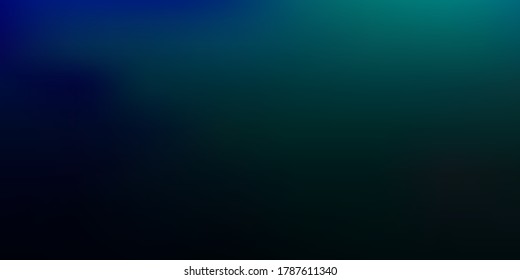 Light blue, green vector blur background. Colorful abstract illustration with blur gradient. Sample for your designs.