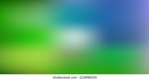 Diseño de nítidos vectores verdes y azules claros. Ilustración abstracta colorida con gradiente difuso. La mejor opción para tu diseño.