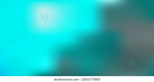 Light blue, green vector blur template. Modern elegant blur illustration with gradient. Multipurpose app design.