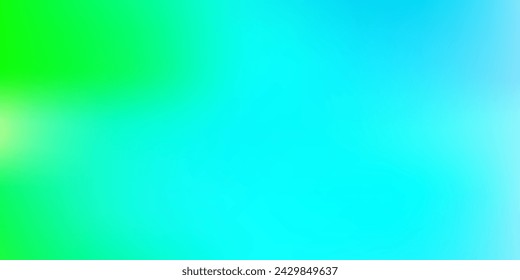 Light blue, green vector blur texture. Colorful illustration with gradient in abstract style. Best choice for your design.