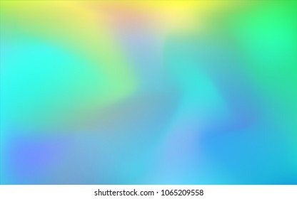 Light Blue, Green vector blurred and colored background. Shining colored illustration in a brand-new style. A completely new design for your business.