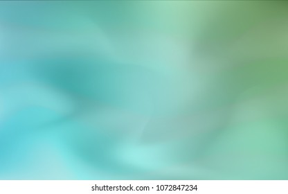 Light Blue, Green vector blurred and colored pattern. Creative illustration in halftone style with gradient. Brand-new style for your business design.
