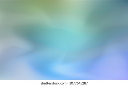 Light Blue, Green vector blurred background. Colorful illustration in abstract style with gradient. The template can be used as a background of a cell phone.