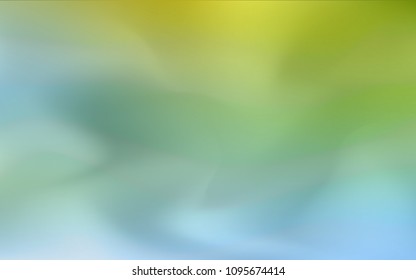 Light Blue, Green vector blurred template. Brand-new colored illustration in blurry style with gradient. Brand-new design for your business.