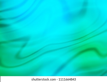 Light Blue, Green vector blurred bright pattern. Brand new colored illustration in blurry style with gradient. The template can be used as a background of a cell phone.