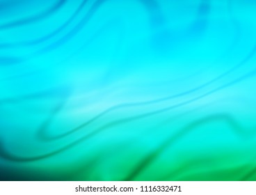 Light Blue, Green vector blurred shine abstract background. Glitter abstract illustration with an elegant design. The textured pattern can be used for background.