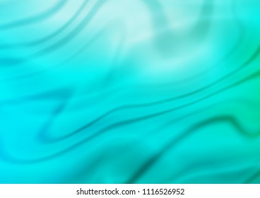 Light Blue, Green vector blurred shine abstract background. Colorful illustration in abstract style with gradient. The elegant pattern can be used as part of a brand book.