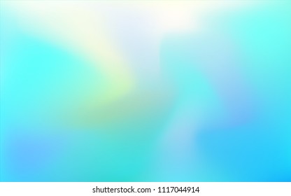 Light Blue, Green vector blurred bright template. Shining colored illustration in a brand-new style. The textured pattern can be used for background.