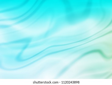 Light Blue, Green vector blurred background. A completely new color illustration in a vague style. Brand new design for your business.