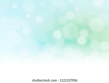Light Blue, Green vector blurred and colored background. Creative illustration in halftone style with gradient. The background for your creative designs.
