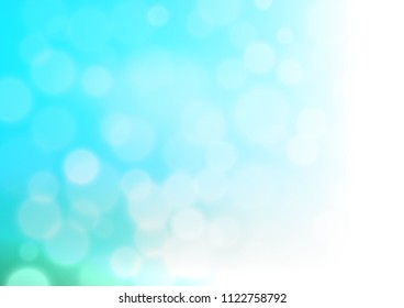 Light Blue, Green vector blurred bright template. Shining colorful illustration in a Brand new style. The background for your creative designs.