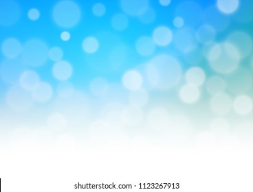Light Blue, Green vector blurred background. Modern geometrical abstract illustration with gradient. The background for your creative designs.