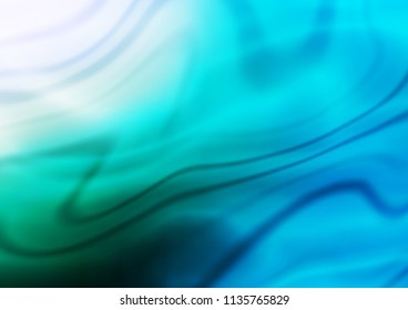 Light Blue, Green vector blurred bright background. Colorful illustration in abstract style with gradient. Brand new design for your business.