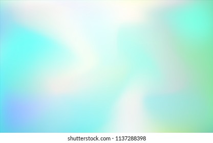 Light Blue, Green vector blurred and colored background. Brand-new colored illustration in blurry style with gradient. The best blurred design for your business.