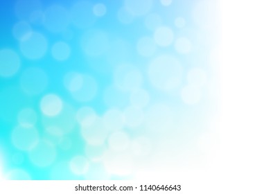 Light Blue, Green vector blurred shine abstract template. Shining colorful illustration in a Brand new style. A completely new template for your design.