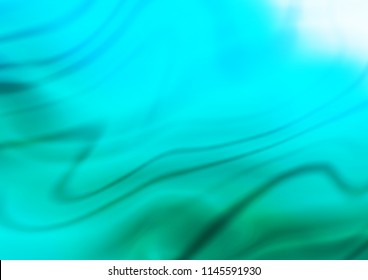 Light Blue, Green vector blurred background. A vague abstract illustration with gradient. Brand new style for your business design.
