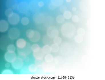 Light Blue, Green vector blurred shine abstract background. Glitter abstract illustration with an elegant design. The background for your creative designs.