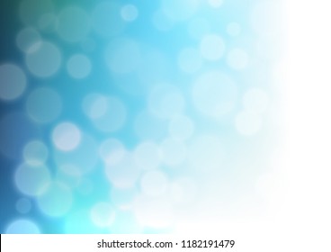 Light Blue, Green vector blurred background. A vague abstract illustration with gradient. Brand new style for your business design.