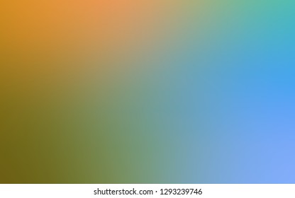 Light Blue, Green vector blurred bright pattern. New colored illustration in blur style with gradient. Background for a cell phone.