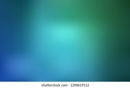 Light Blue, Green vector blurred bright template. New colored illustration in blur style with gradient. Background for a cell phone.