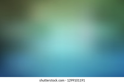 Light Blue, Green vector blurred and colored pattern. Abstract colorful illustration with gradient. Background for designs.