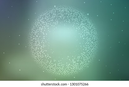 Light Blue, Green vector blurred pattern. Modern abstract illustration with gradient. Background for a cell phone.