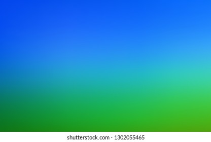 Light Blue, Green vector blurred shine abstract template. An elegant bright illustration with gradient. New style for your business design.
