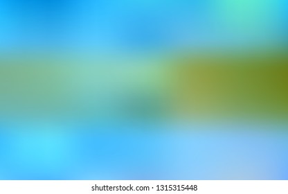 Light Blue, Green vector blurred shine abstract background. Modern abstract illustration with gradient. Completely new design for your business.