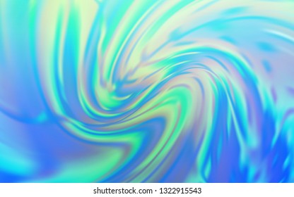 Light Blue, Green vector blurred pattern. New colored illustration in blur style with gradient. New style design for your brand book.
