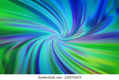 Light Blue, Green vector blurred bright template. A completely new colored illustration in blur style. The best blurred design for your business.