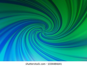Light Blue, Green vector blurred bright template. Colorful illustration in blurry style with gradient. A completely new template for your design.