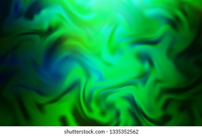 Light Blue, Green vector blurred pattern. Colorful abstract illustration with gradient. Smart design for your work.